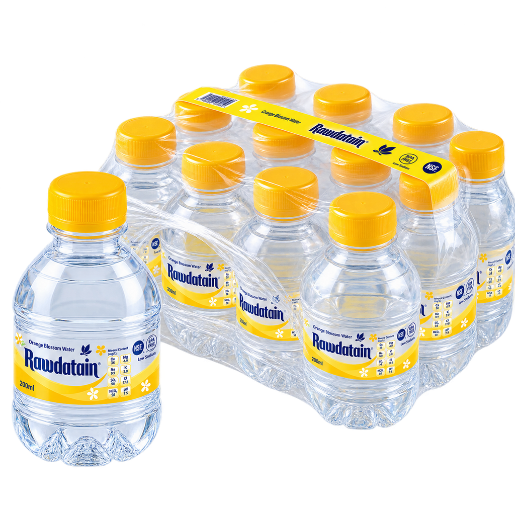 RAWDATAIN WITH ORGANIC ORANG BLOSSOM WATER 200 ML 12 PC
