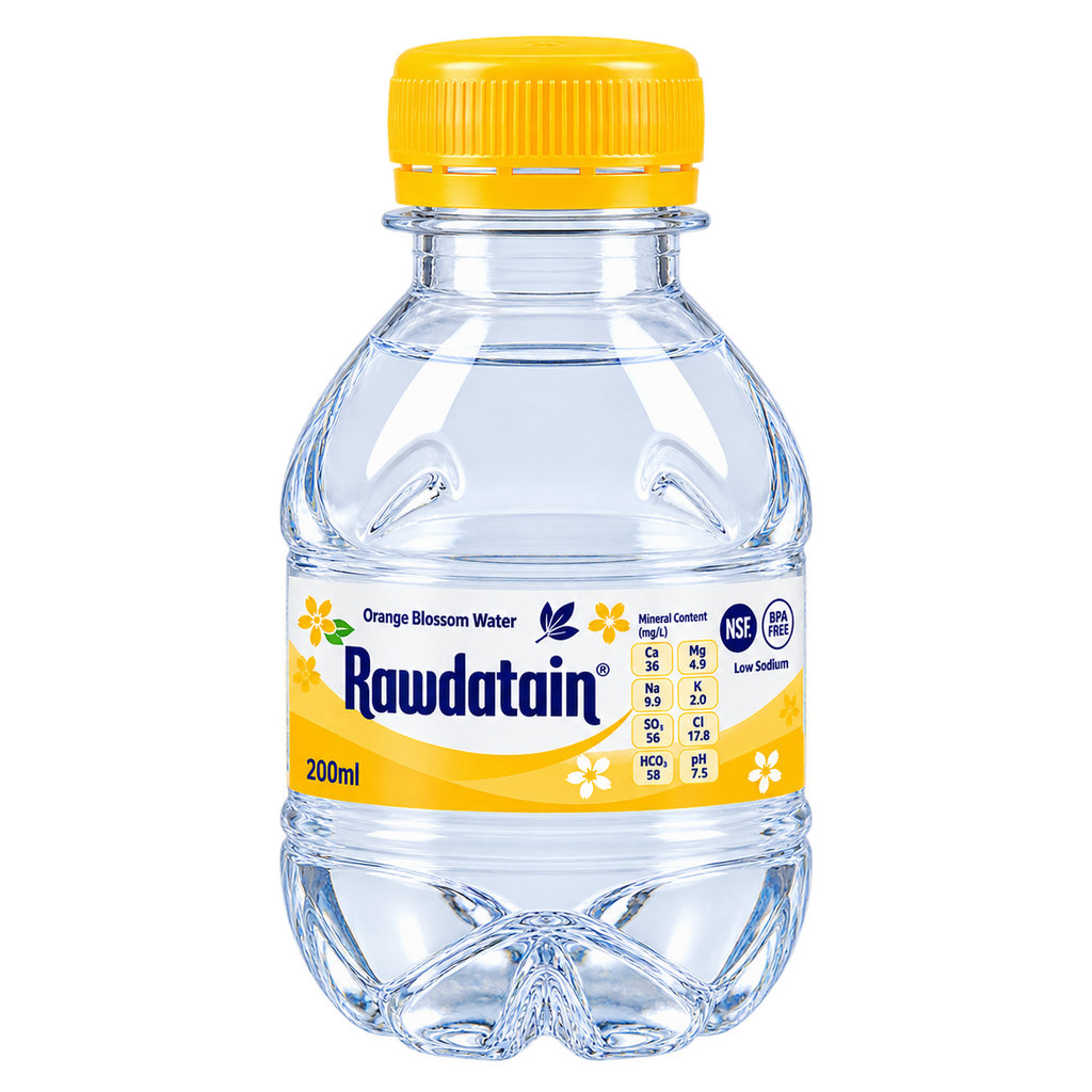 RAWDATAIN WITH ORGANIC ORANG BLOSSOM WATER 200 ML 12 PC