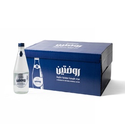 Rawdatain Glass Carbonated Natural Mineral Water 430 ml × 24 